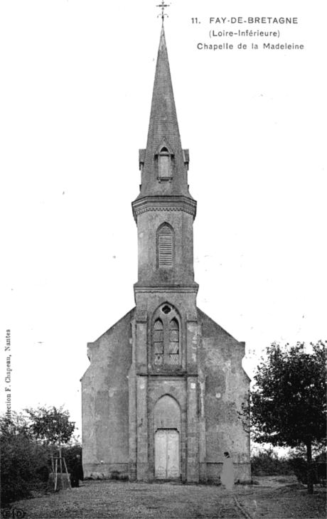 Chapelle de la Madeleine  Fay-de-Bretagne (anciennement en Bretagne).