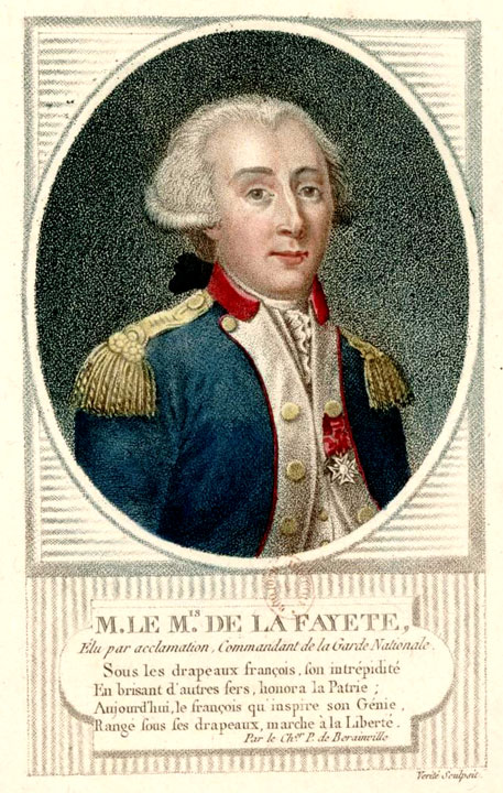 Marie-Joseph Paul Yves Roch Gilbert du Motier, marquis de La Fayette