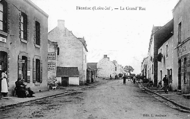 Ville de Fgrac (anciennement en Bretagne).