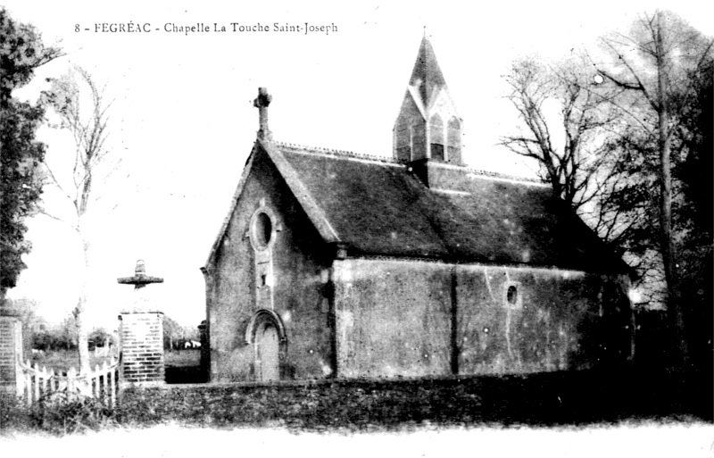 Chapelle Saint-Joseph  Fgrac (anciennement en Bretagne).