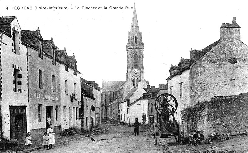 Ville de Fgrac (anciennement en Bretagne).