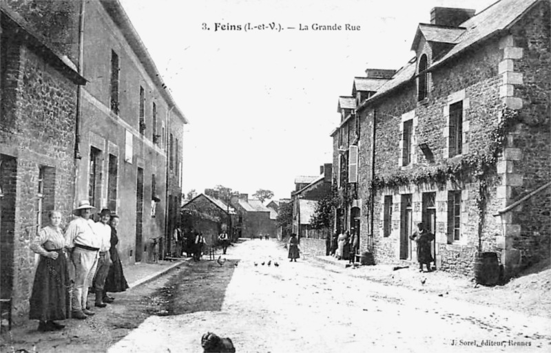 Ville de Feins (Bretagne).