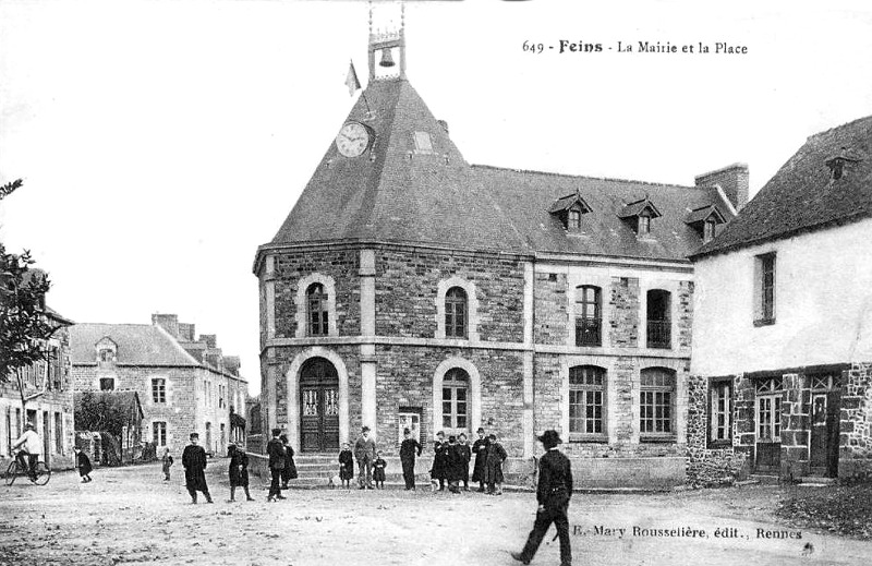 Ville de Feins (Bretagne).