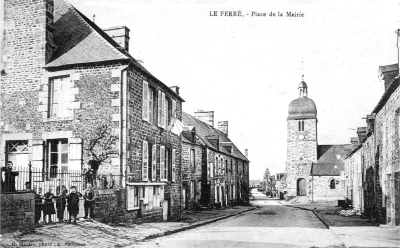 Ville de Ferr (Bretagne).