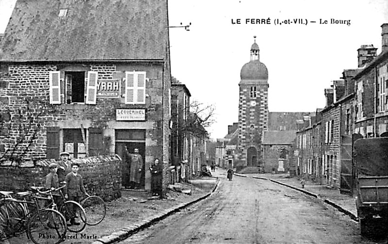 Ville de Ferr (Bretagne).
