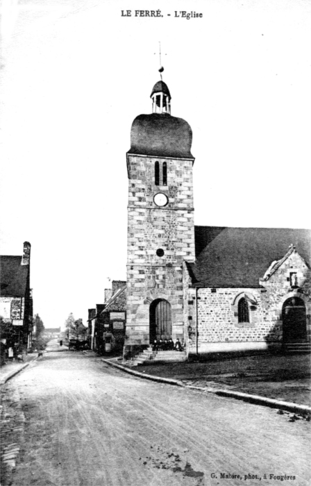 Eglise de Ferr (Bretagne).