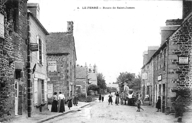 Ville de Ferr (Bretagne).