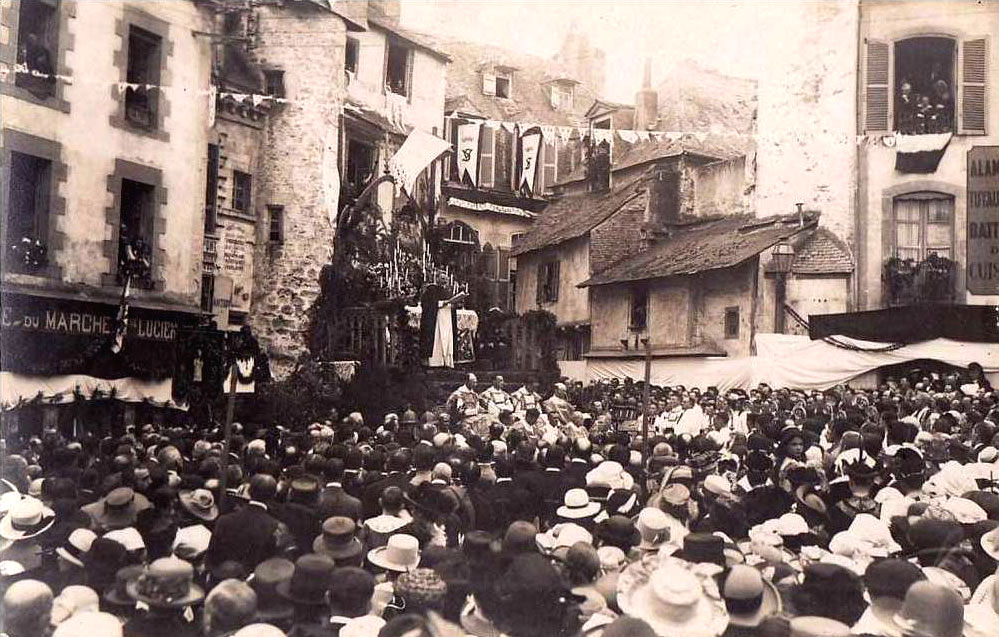 Commmoration de la mort de Saint Vincent Ferrier, en 1919