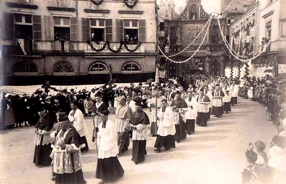 Commmoration de la mort de Saint Vincent Ferrier, en 1919