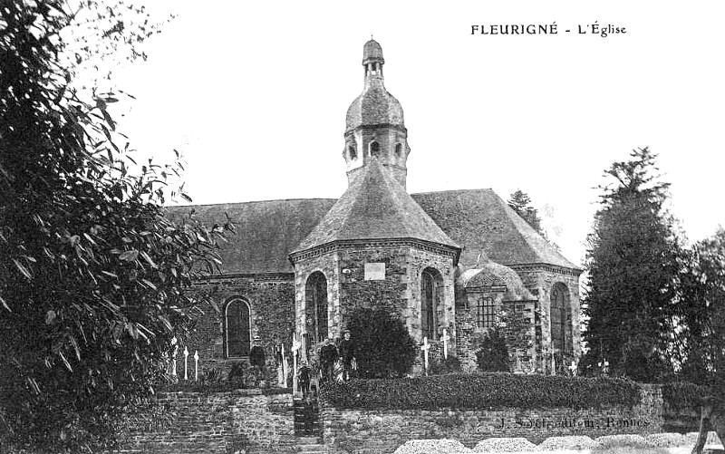 Eglise de Fleurign (Bretagne).