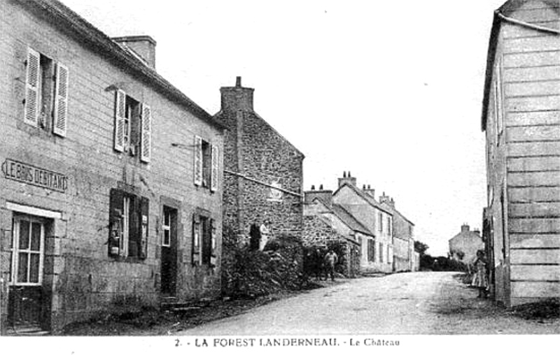 Ville de la Forest-Landerneau (Bretagne).