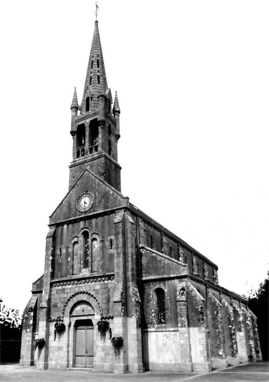 Eglise de la Forest-Landerneau (Bretagne).