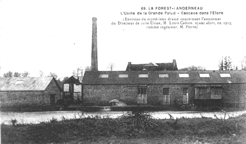 Usine de la Forest-Landerneau (Bretagne).