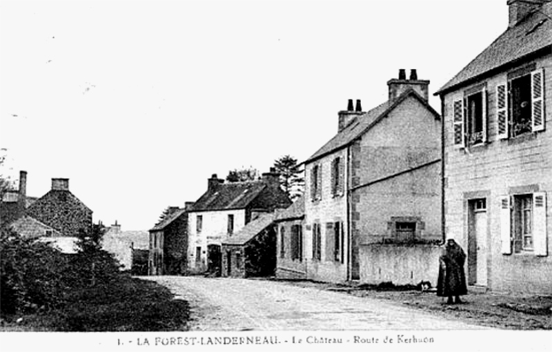 Ville de la Forest-Landerneau (Bretagne).