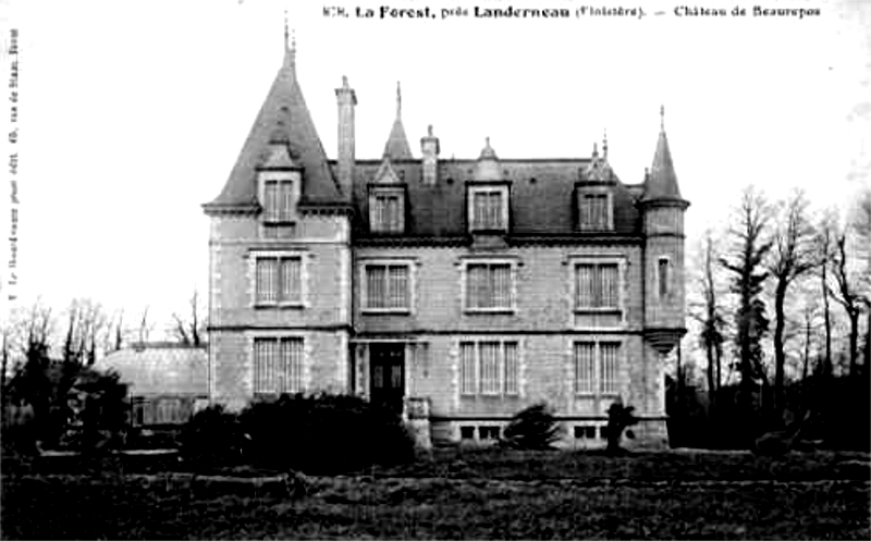 Manoir de La Fort-Fouesnant (Bretagne).