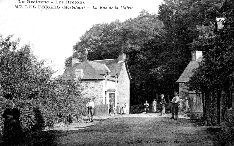 Ville des Forges (Bretagne).