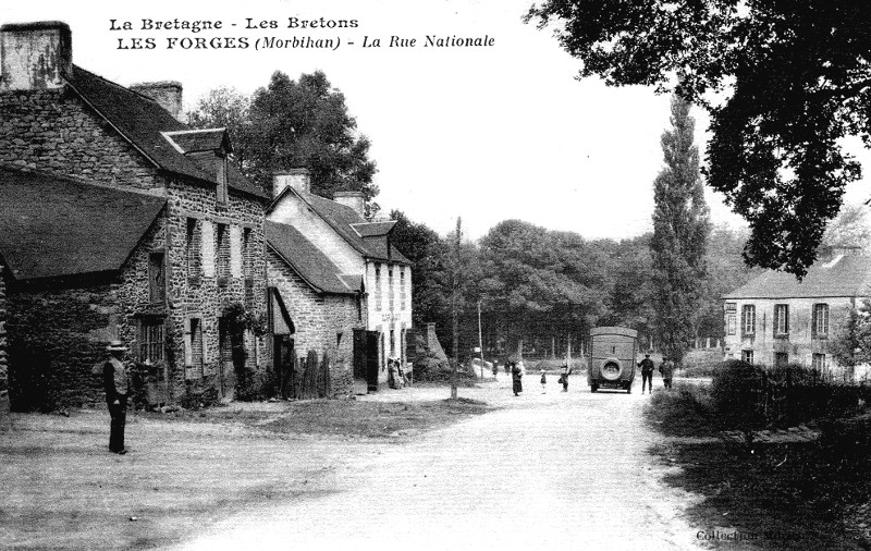 Ville des Forges (Bretagne).