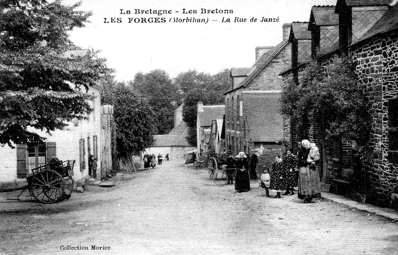 Ville des Forges (Bretagne).