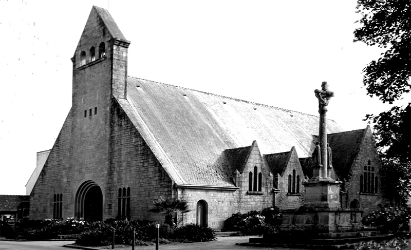 Chapelle Saint-Guénolé de Fouesnant (Bretagne).