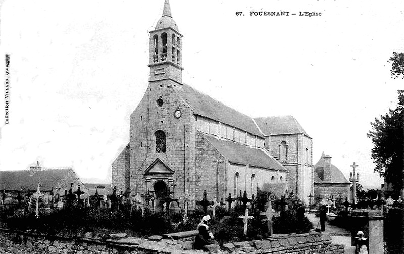 Eglise de Fouesnant (Bretagne).