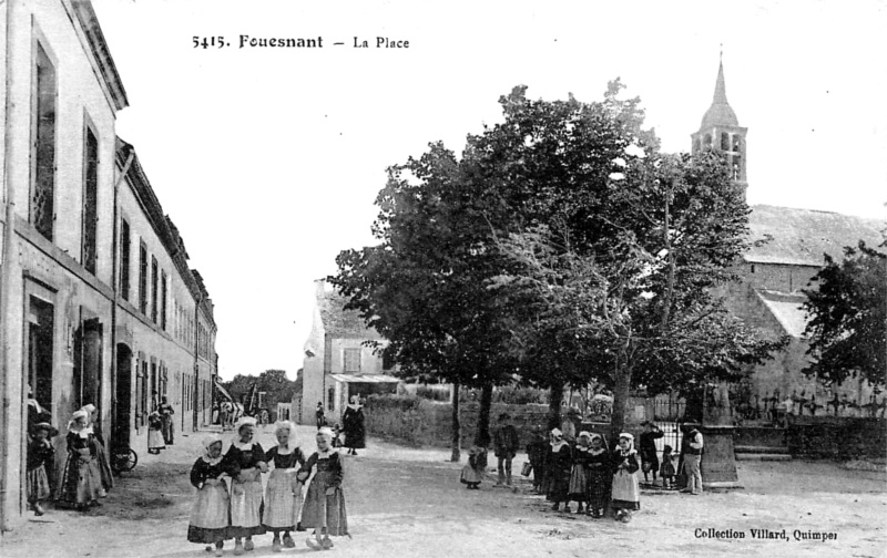 Ville de Fouesnant (Bretagne).