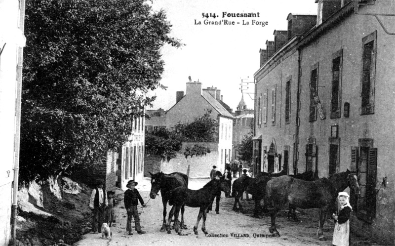 Ville de Fouesnant (Bretagne).