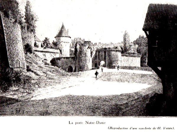 Chateau de Fougeres (Bretagne).