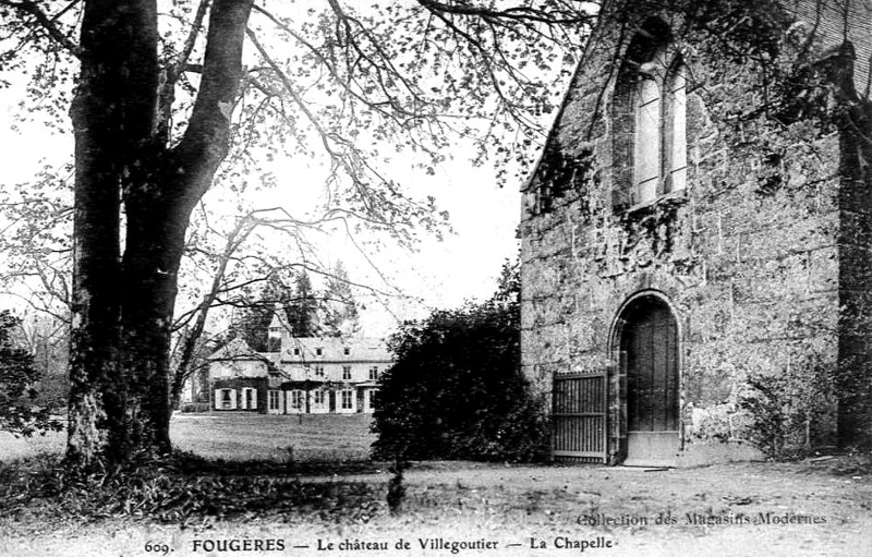 Ville de Fougres (Bretagne).