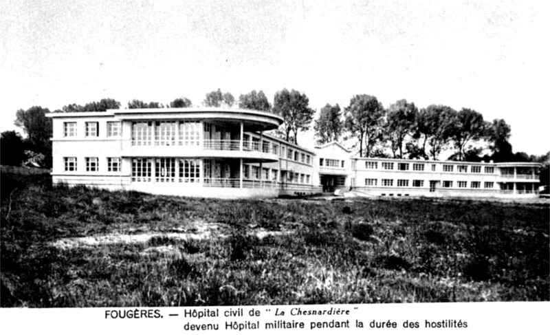 Hôpital de Fougères (Bretagne).