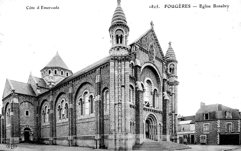 Eglise Bonabry en Fougères (Bretagne).