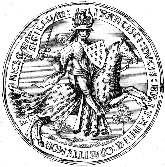 Sceau de François Ier, duc de Bretagne.