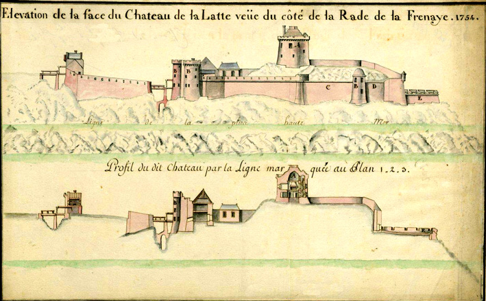 Fort ou chteau de La Latte