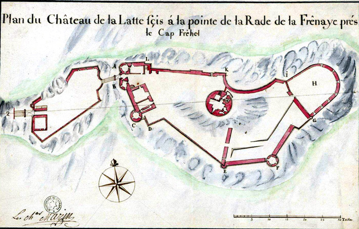 Fort ou chteau de La Latte