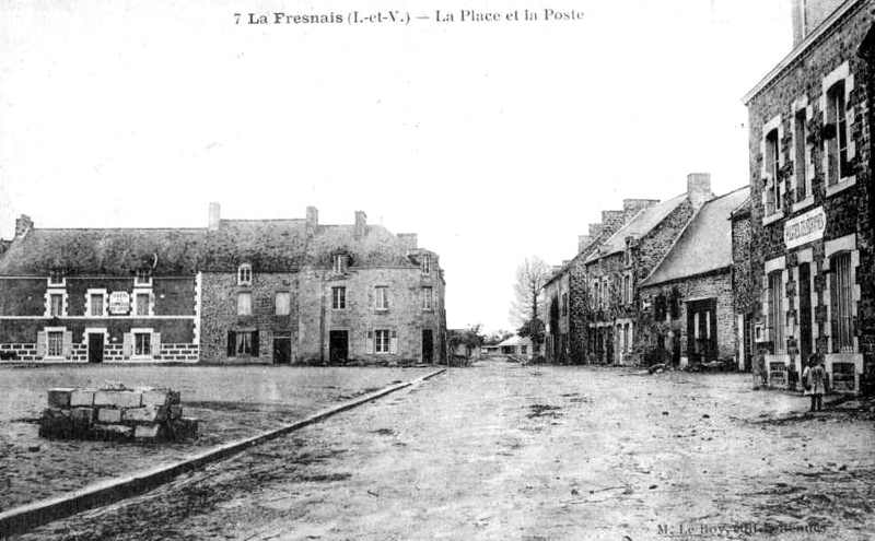 Ville de la Fresnais (Bretagne).