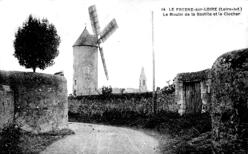 Moulin de Fresne-sur-Loire (anciennement en Bretagne).