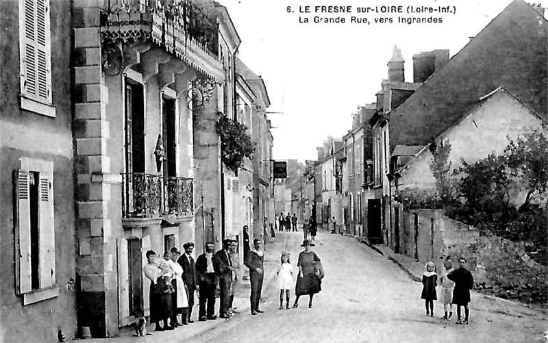 Ville de Fresne-sur-Loire (anciennement en Bretagne).
