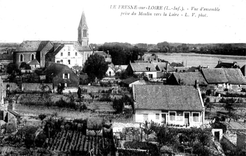 Ville de Fresne-sur-Loire (anciennement en Bretagne).