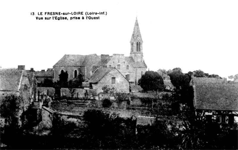 Eglise de Fresne-sur-Loire (anciennement en Bretagne).
