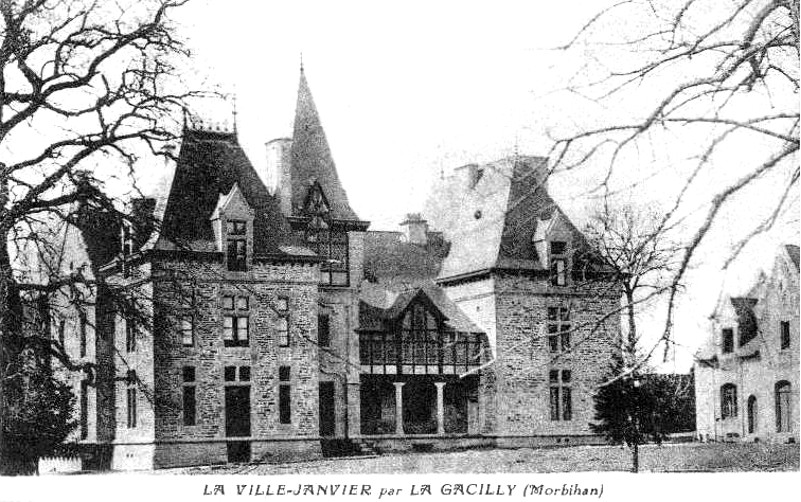 Ville de la Gacilly (Bretagne).