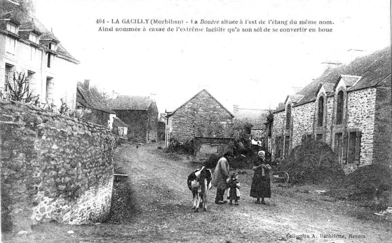 Ville de la Gacilly (Bretagne).