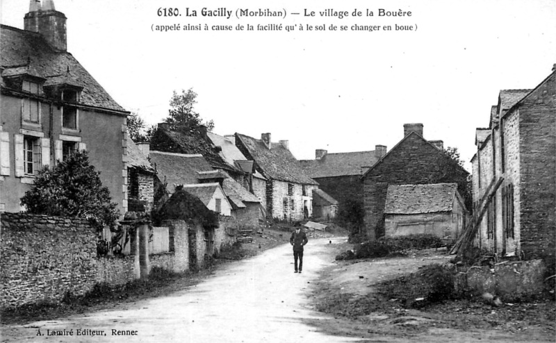 Ville de la Gacilly (Bretagne).