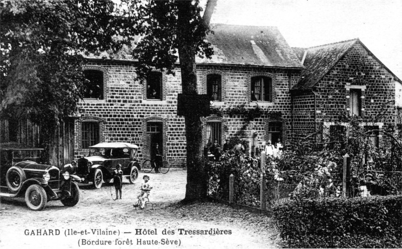 Hôtel des Tressardières à Gahard (Bretagne).