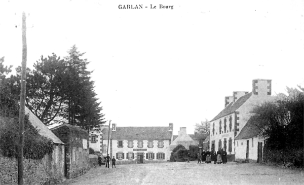 Ville de Garlan (Bretagne).