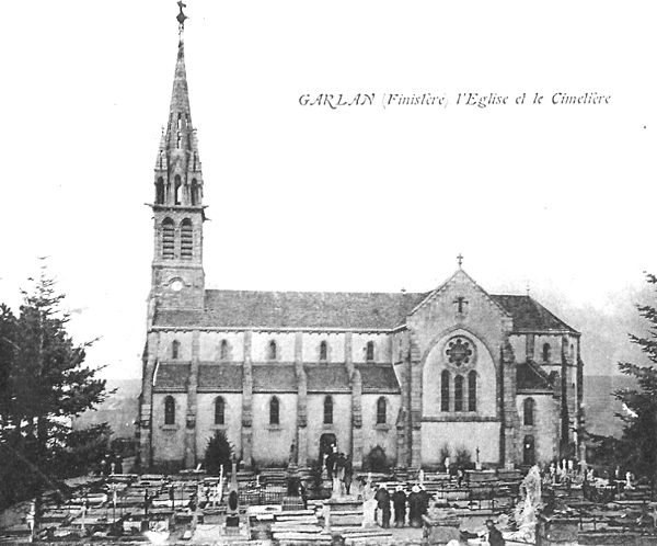 Eglise de Garlan (Bretagne).