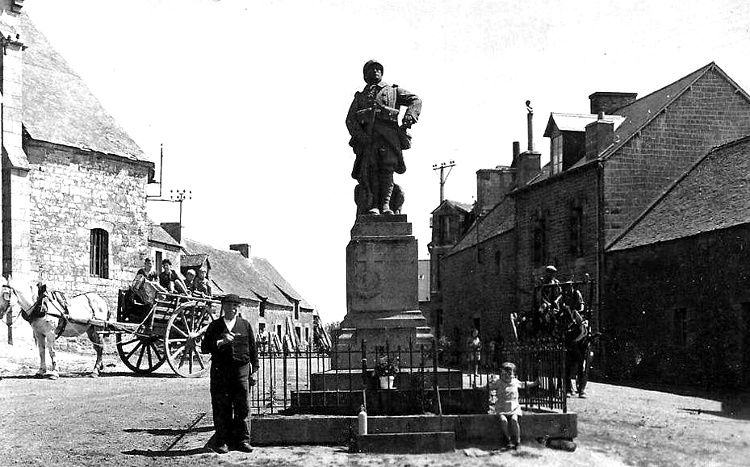 Ville de Gausson (Bretagne).