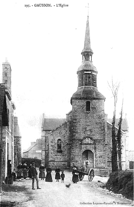 Eglise de Gausson (Bretagne).
