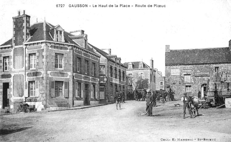Ville de Gausson (Bretagne).
