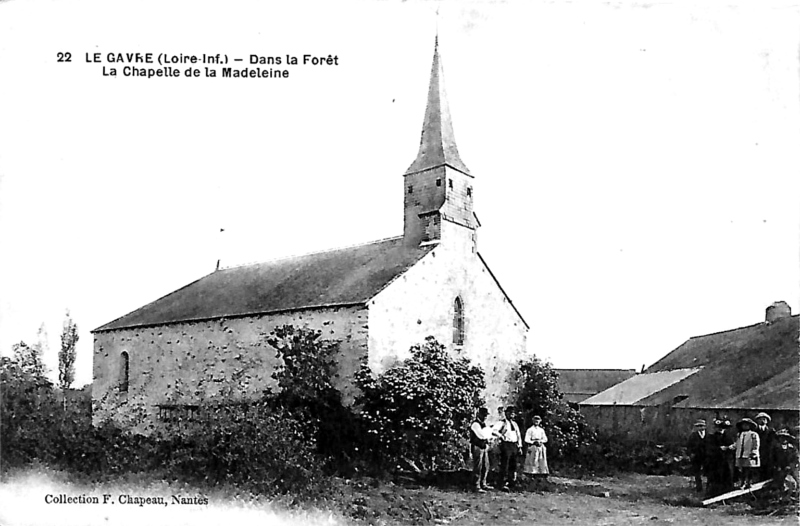 Le Gâvre : chapelle de la Madeleine.