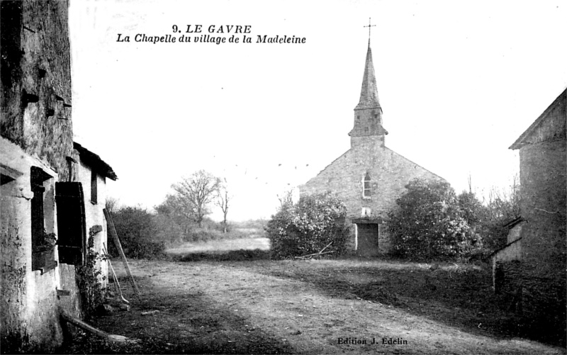 Le Gvre : chapelle de la Madeleine (Bretagne).