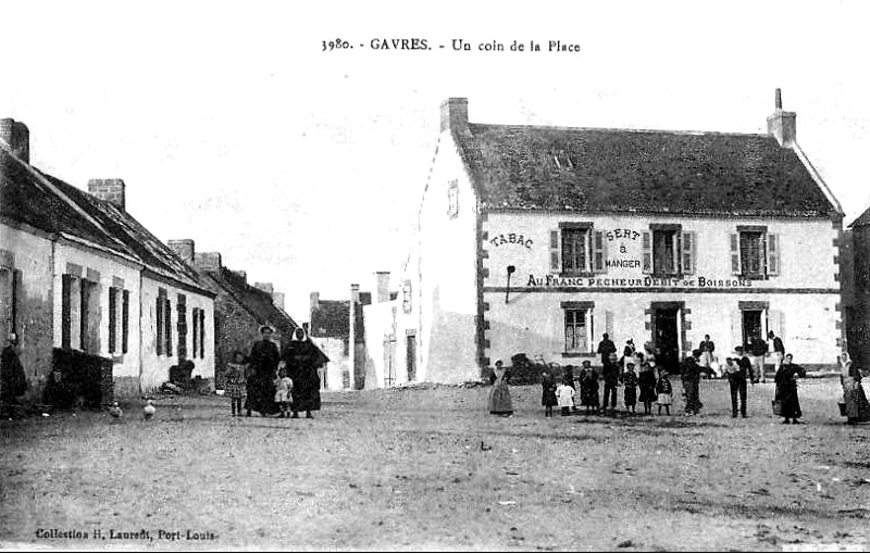 Ville de Gâvres (Bretagne).